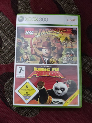 Indiana Jones The Original Adventures Xbox 360 used, only 1 of 2 CDs
