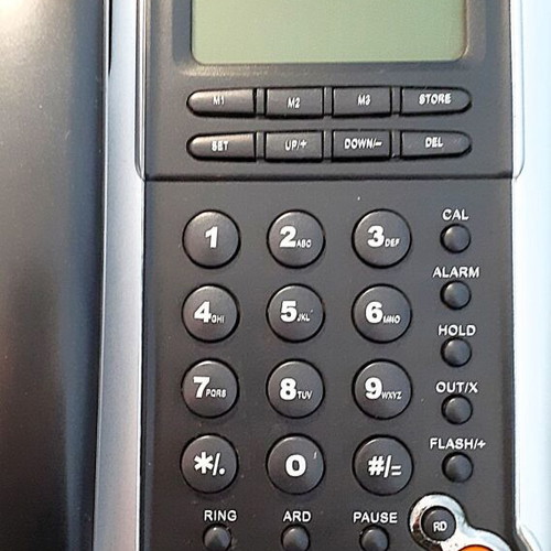 IQ DT-840CID Corded Phone with Screen and Caller ID used