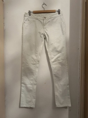 Esmara white denim pants like new, size L
