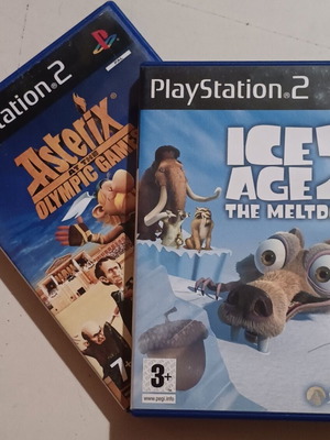PS2 Games Set of 2 used, Ice Age 2 and Asterix at the Olympic Games