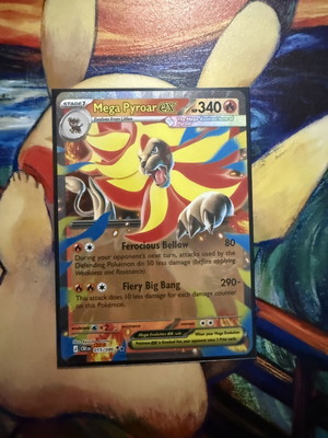 Mega Pyroar 015/086 Chaos Rising card new