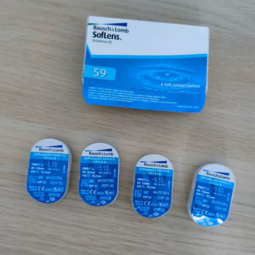 Contact lenses myopia -5.50 pack of 2 pairs (4 lenses) new