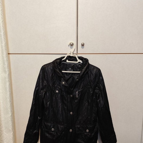 Barbara Lebek jacket black, like new, size XL