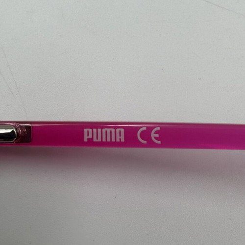 Puma PJ00310 002 Cold Glaze Kids Glasses like new, black and fuchsia