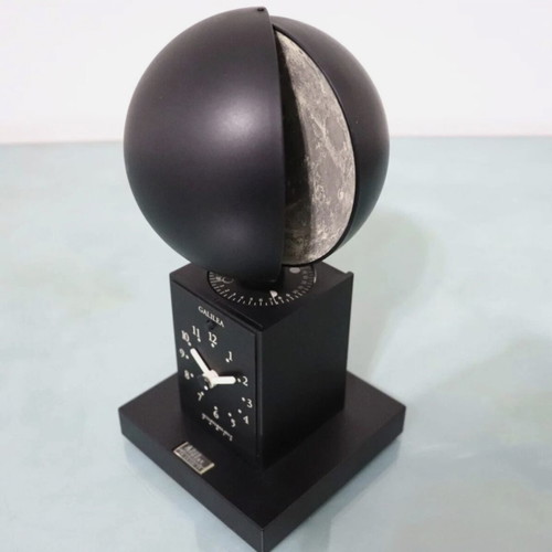 Galilea Moonphase Επιτραπέζιο Ρολόι Vintage 1980s Bernard Vuarnesson Πλήρες Ημερολόγιο καινούργιο