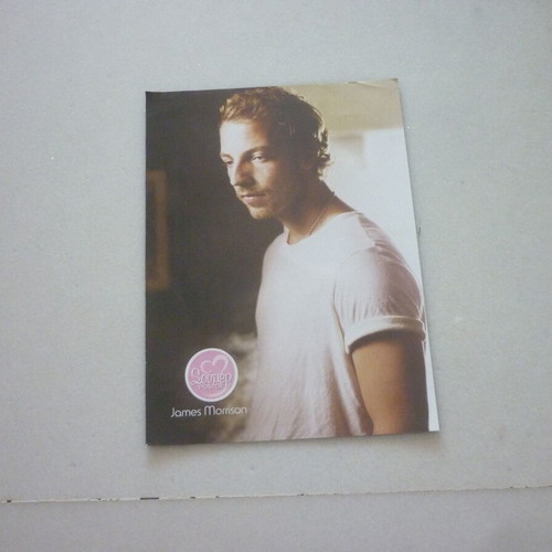 James Morrison Tokio Hotel double collectible poster used from Super Katerina