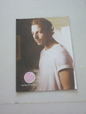 James Morrison Tokio Hotel double collectible poster used from Super Katerina
