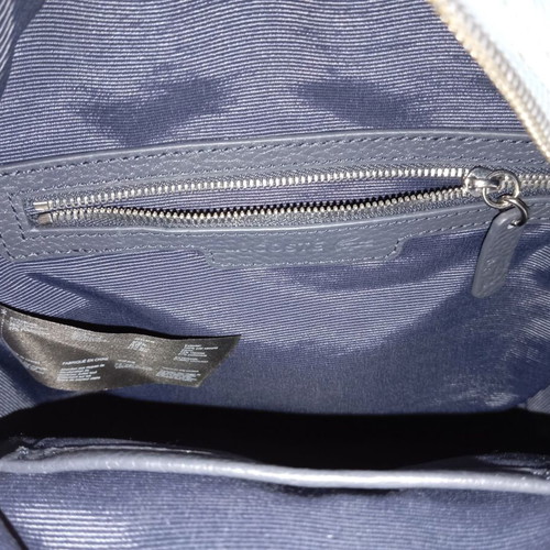 Lacoste σακίδιο πλάτης σαν καινούργιο, άσπρο και μπλε δέρμα