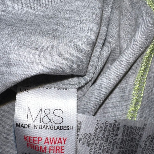 Marks & Spencer t-shirt for boy 5-6 years like new, grey