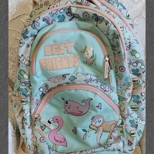 Goompy school backpack used with four large compartments