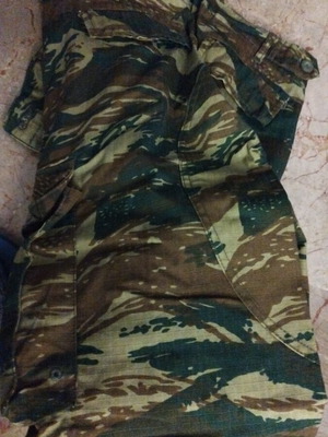 New Type Medium Camouflage Uniform like new with Officer's Joker No 60