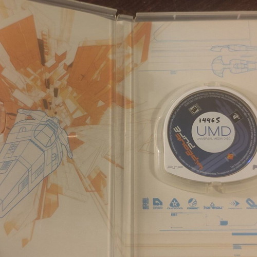 Wipeout Pure PSP game used, racing