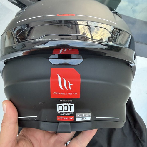 MT helmet XL like new for motorcycle