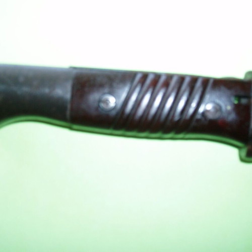 Decorative German knife sharpened like new Mauser K98