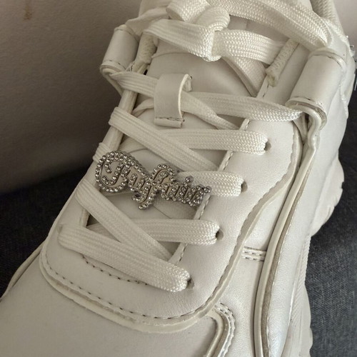 Buffalo sneakers size 40 like new, white