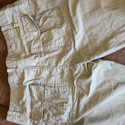 Glo men's cotton chino pants XL, khaki olive