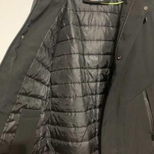 Ross Kemb parka jacket size M like new, black