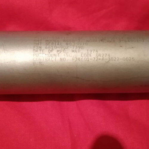 F-5 nose used, authentic, length 110cm, diameter 20cm