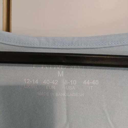 Primark summer pajamas new with tags, white and turquoise, size M
