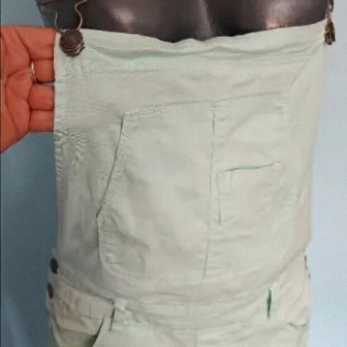 FB sister denim jumpsuit in mint color like new