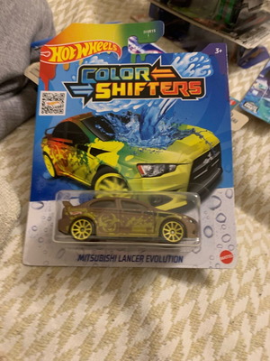 Hotwheels Mitsubishi Lancer Evo Color Shifters καινούργιο