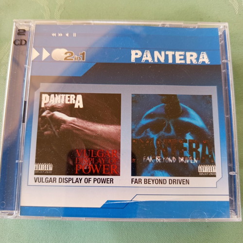 Pantera 2-in-1 double CD like new, metal