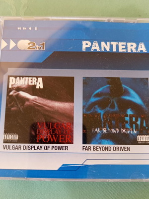 Pantera διπλό CD 2-σε-1 σαν καινούργιο, metal