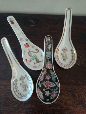 Vintage Japanese κουταλιά πορσελάνη σε άριστη κατάσταση