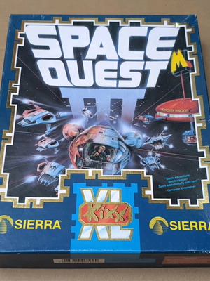 Space Quest III (Kixx XL / Sierra) Amiga σαν καινούργιο, πλήρες κουτί