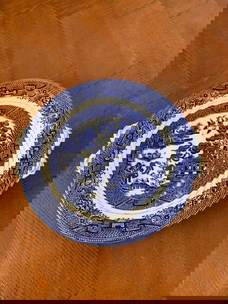 Πιατέλα blue willow Αγγλίας