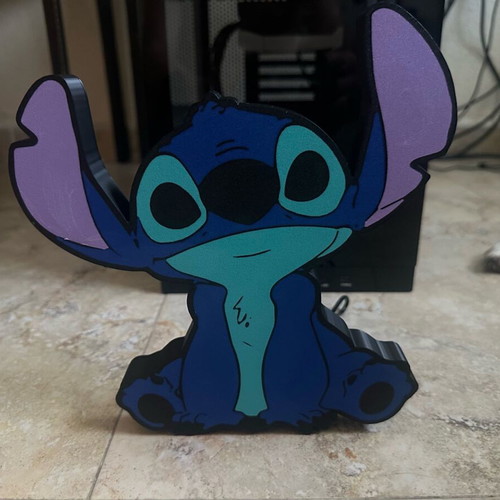 Stitch Decorative Lamp New 23x24cm with LED Light