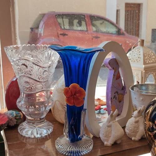 Vintage vase in Murano style, Italian made, like new