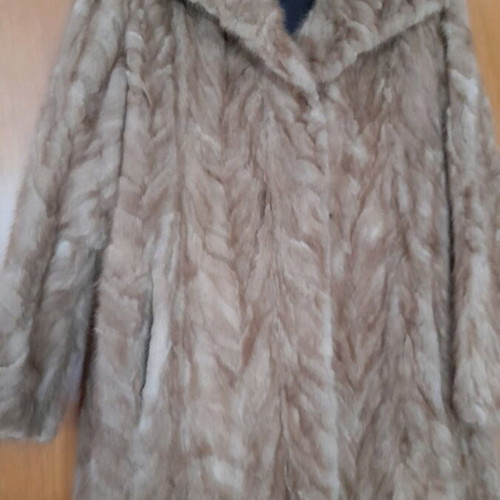 Caramel gold mink fur jacket like new
