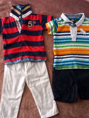 Baby clothing set for boy 9 m like new