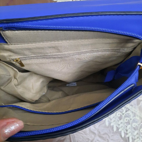 Backpack new large blue with multiple inner pockets