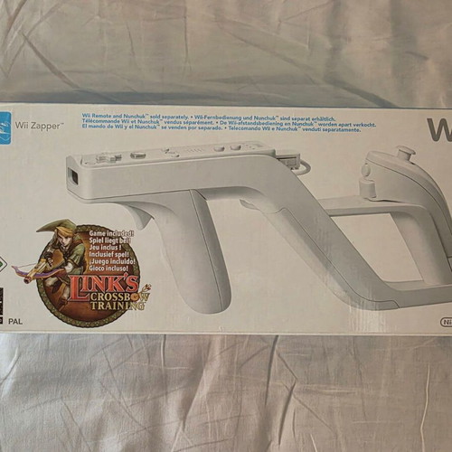 Link's Crossbow Training Nintendo Wii game like new with Wii Zapper