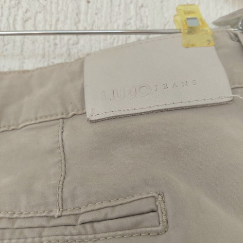 Liu Jo beige casual cotton pants size 27 Small