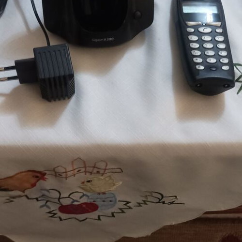 Siemens Gigaset A200 wireless phone used, black