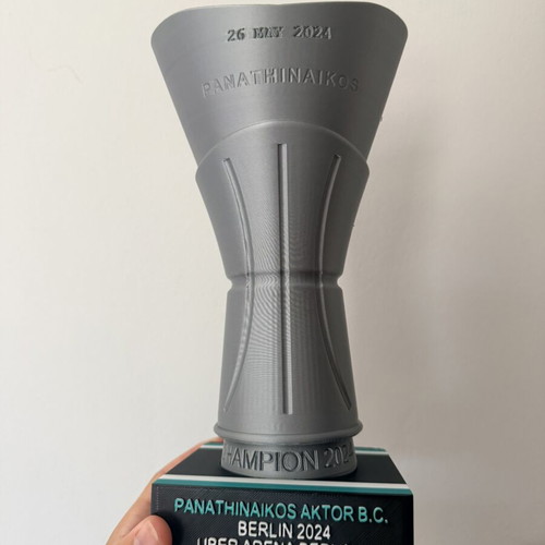 Euroleague Trophy Panathinaikos like new official replica
