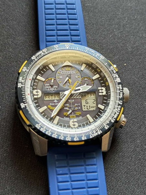 Citizen Promaster Skyhawk AT Eco-Drive RadioControlled χρονογράφος σαν καινούργιο, μπλε