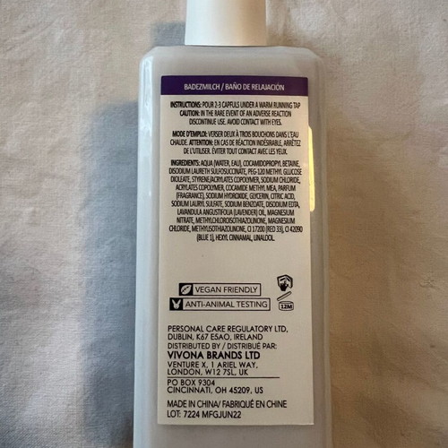 Sleep Easy Bath Soak new with lavender and cedarwood