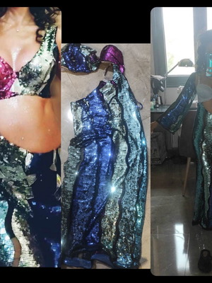 Κουστούμι χορου οριενταλ belly dance costume oriental