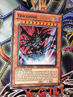 yugioh card tragoedia Tragoedia [Jump-EN033] Ultra Rare main image 1