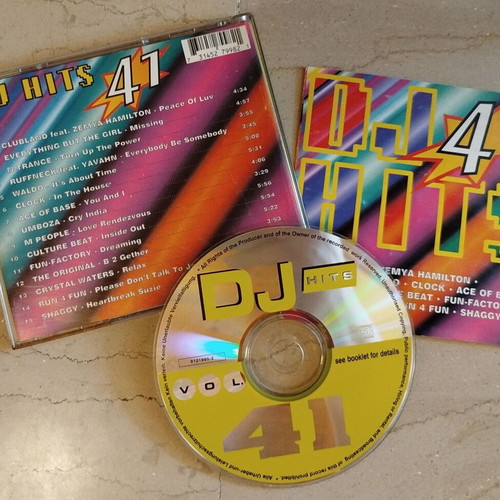 CD pack of 10 used with DJ Dance Music, The B-52's, Modern Talking