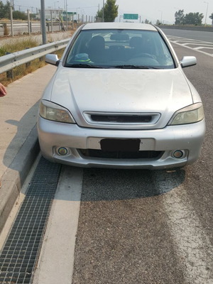 Opel Astra G 1.4 2001 μεταχειρισμένο, 125.000 χλμ, κουπέ σπορ ασημί