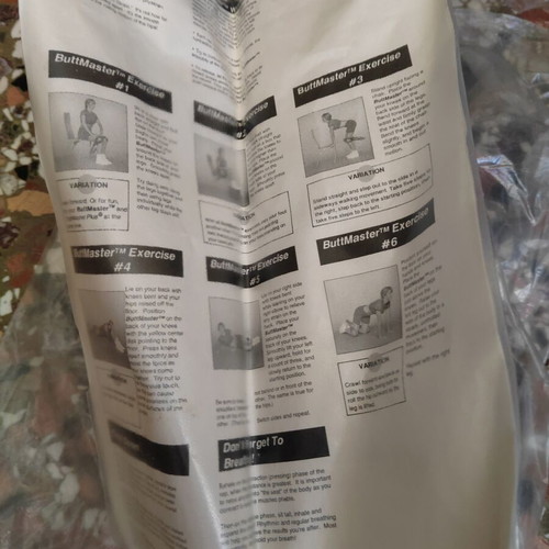 ButtMaster LBX vintage fitness exerciser 90s, like new with leaflet
