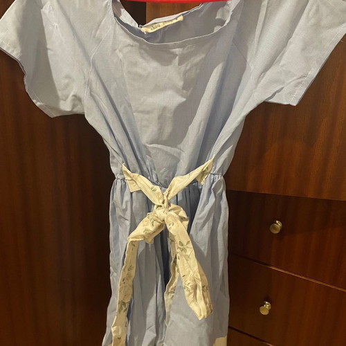 Madame Shou Shou set of 2 outfits like new, shirt dress and light blue dress