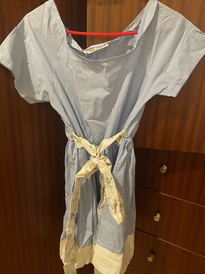 Madame Shou Shou set of 2 outfits like new, shirt dress and light blue dress