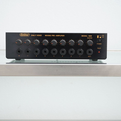 Cotina Model 808 mixer preamplifier new with 8 inputs