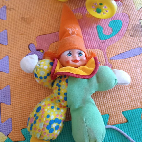 Vintage toys used, pack of 7 from 1975